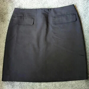 Ann Taylor navy mini skirt, Academic, Preppy, Classic, Girlhoodcorp